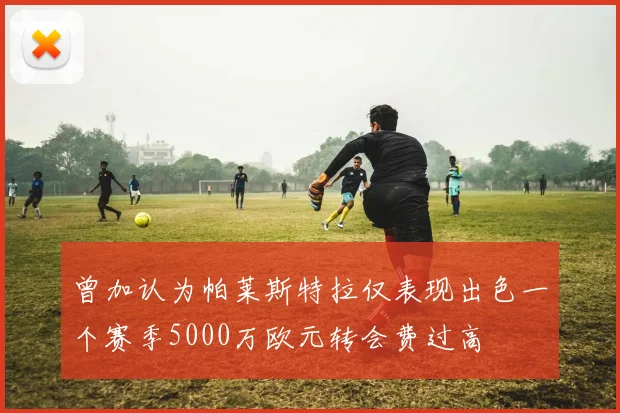 曾加认为帕莱斯特拉仅表现出色一个赛季5000万欧元转会费过高